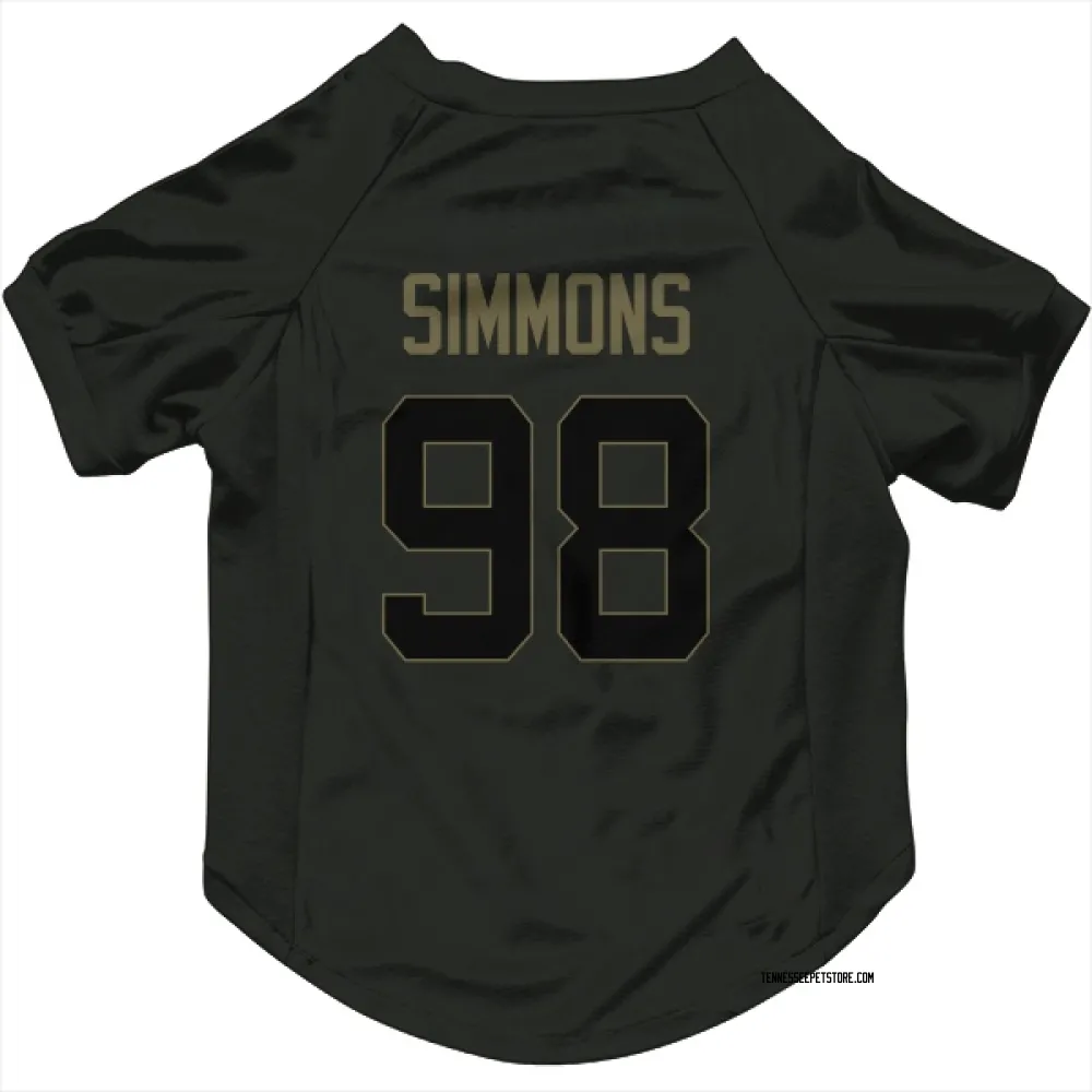 Tennessee Titans Jeffery Simmons Black 
